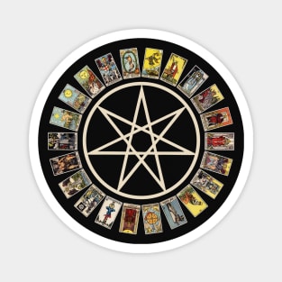 Fairy Star & Tarot Circle Magnet